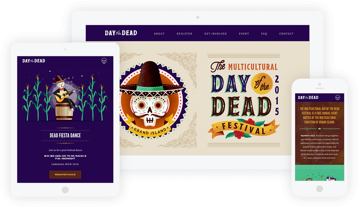 We Made It Easy To Discover What Was Happening At The - Infographic Day Of The Dead Clipart (1200x725), Png Download