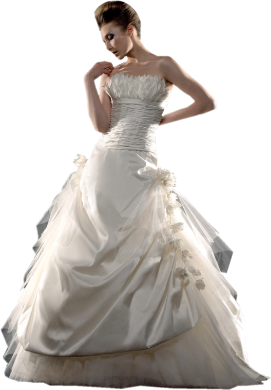 Robe De Mariée Png - Robe De Mariée Gitane Clipart (556x800), Png Download