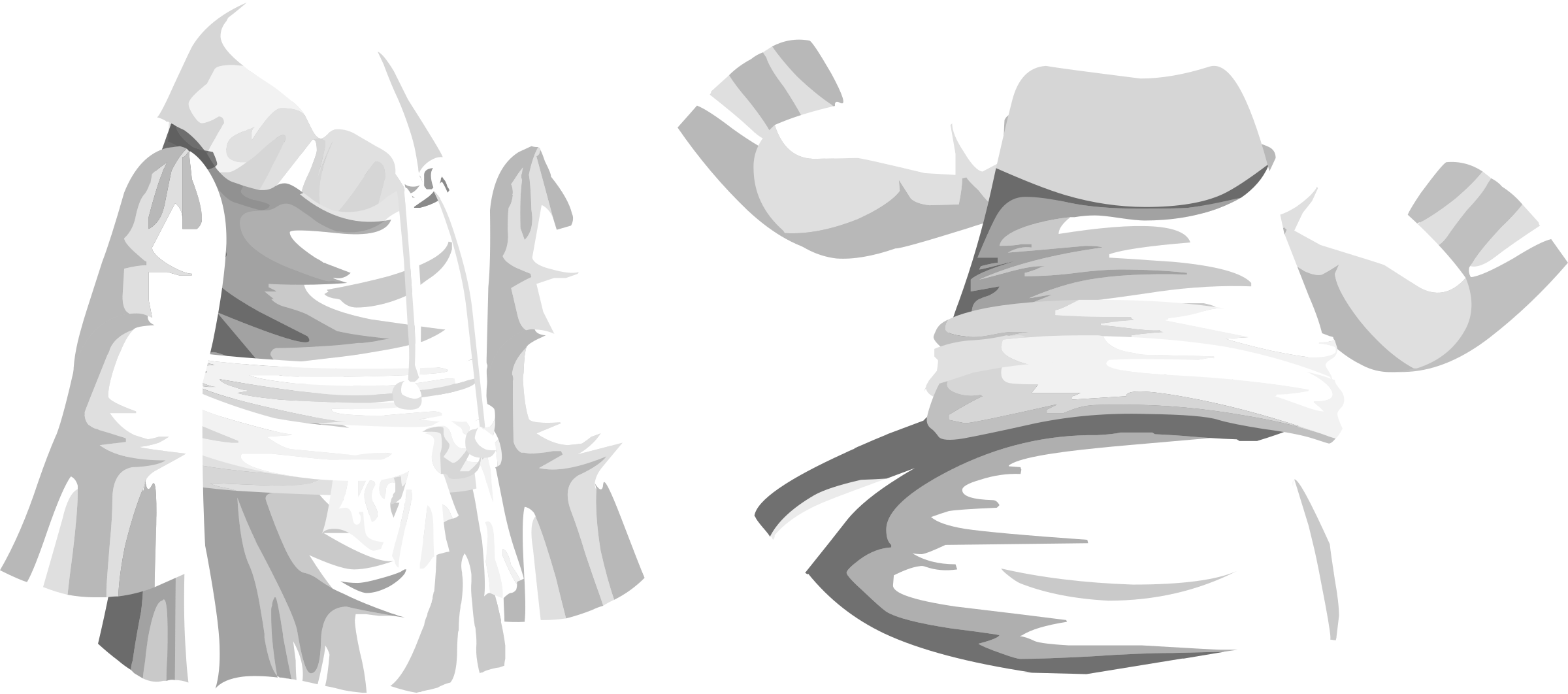 This Free Icons Png Design Of Avatar Wardrobe Coat - Illustration Clipart (2400x1062), Png Download