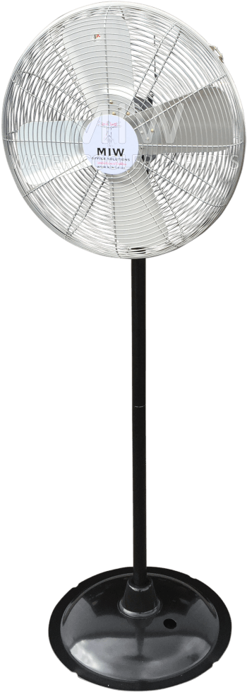 High Velocity Floor Standing Industrial Pedestal Fan - Mechanical Fan Clipart (1200x1200), Png Download