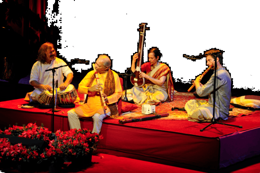 Indian Music Demonstration - Music As Performing Arts Clipart (858x570), Png Download