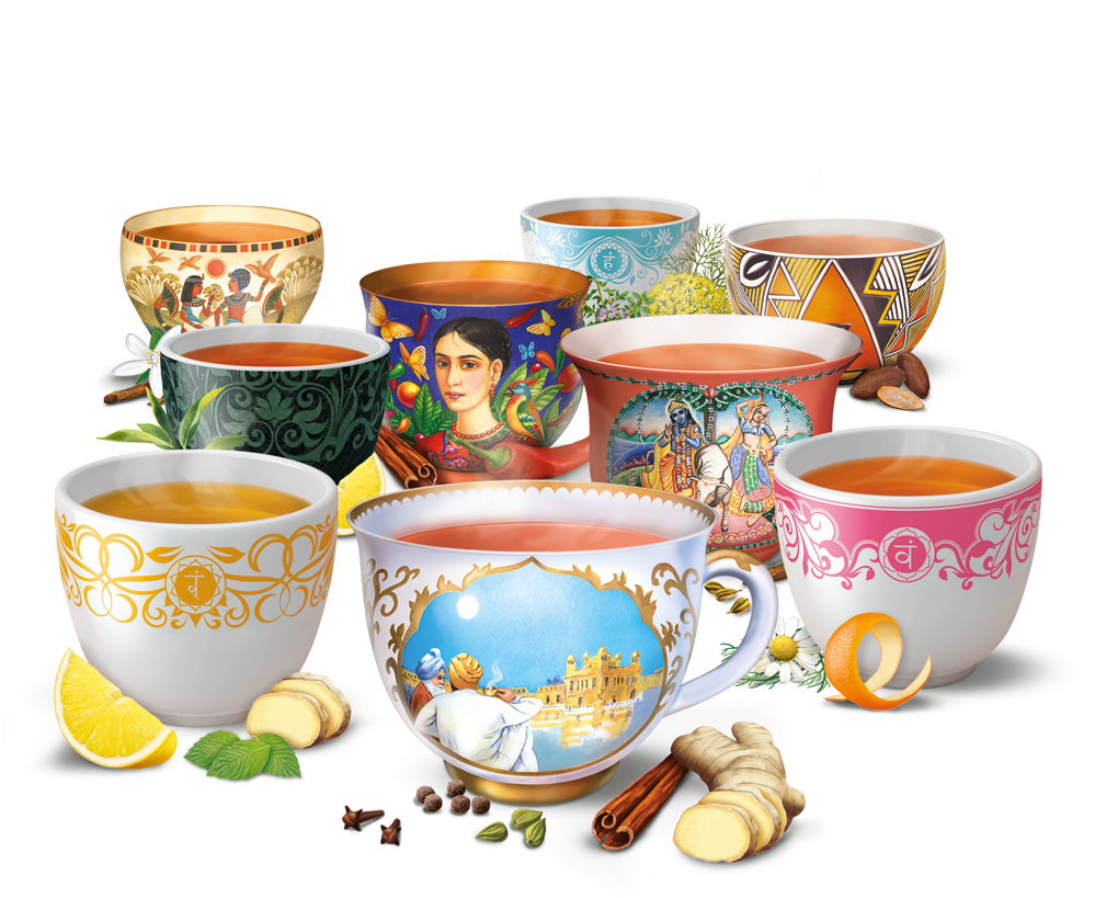 Finest Selection One Box For Discovering And Enjoying - Yogi Tea Tea Cups Clipart (1000x1152), Png Download