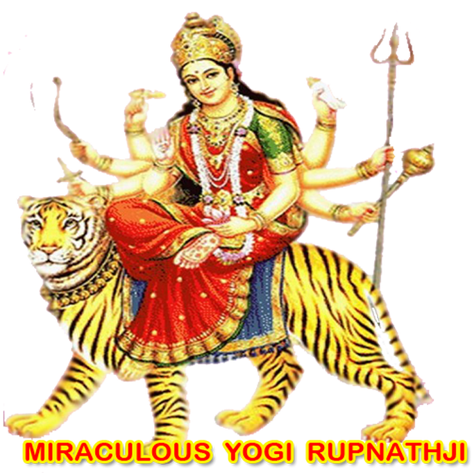 Wife Vashikaran Call Divine Miraculous Kali Sadhak - Goddess Durga Clipart (680x681), Png Download