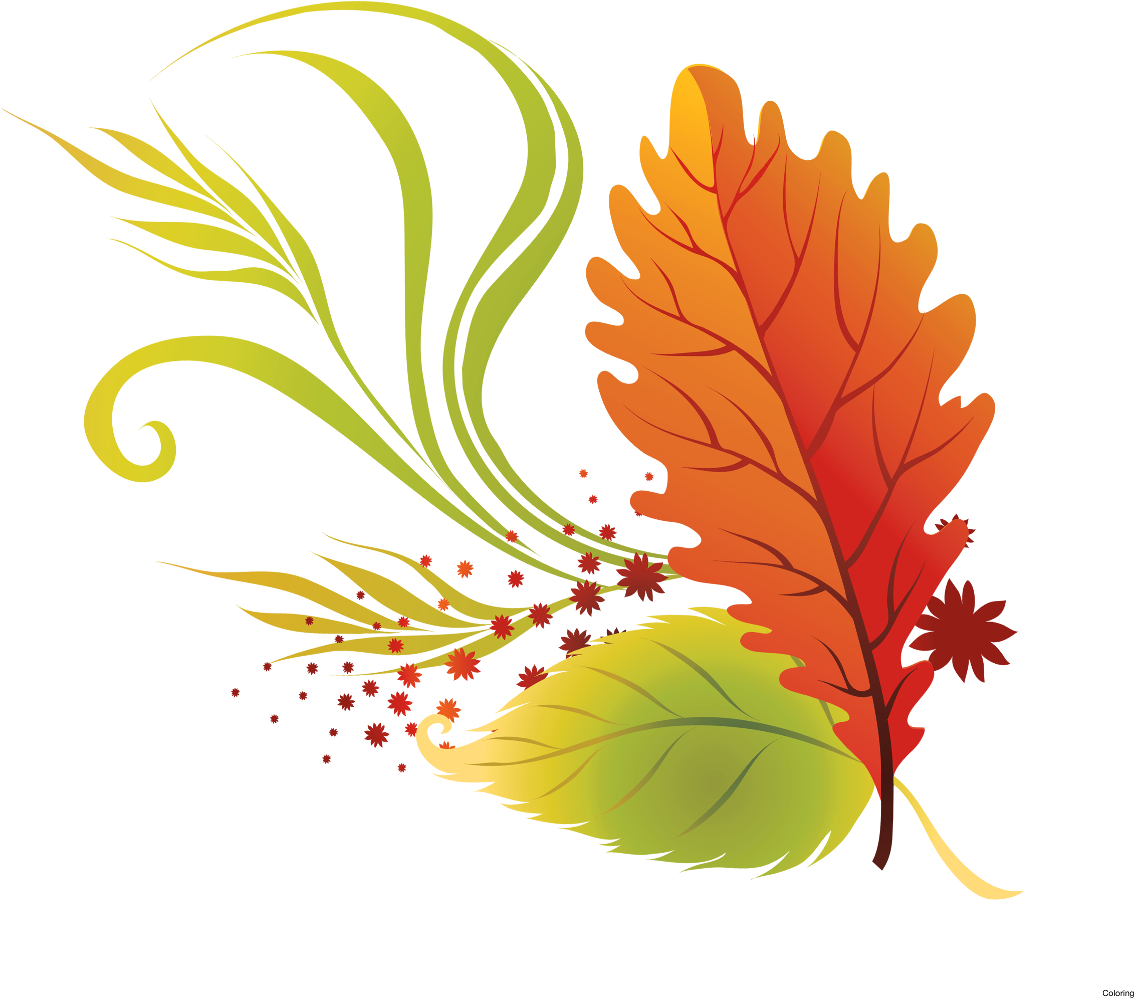 Fall Clipart Fall Foliage - Fall Fair Clip Art - Png Download (2357x2112), Png Download