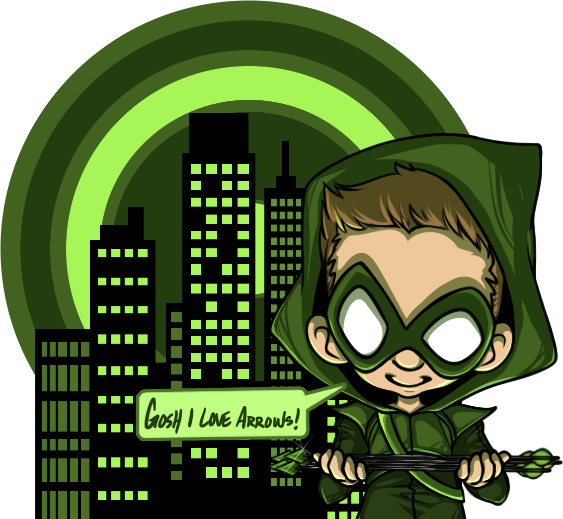 “ Gosh I Love Arrows *✲ - Cartoon Clipart (1169x1070), Png Download