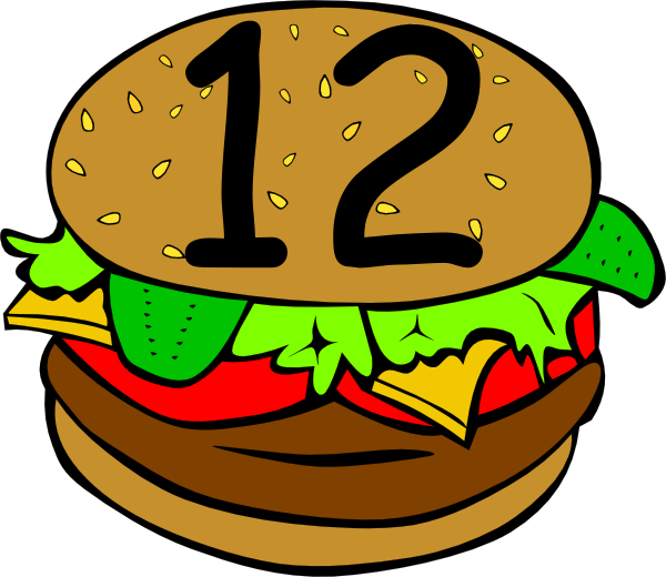 Candy Clipart Numbers - Food Clipart - Png Download (600x520), Png Download