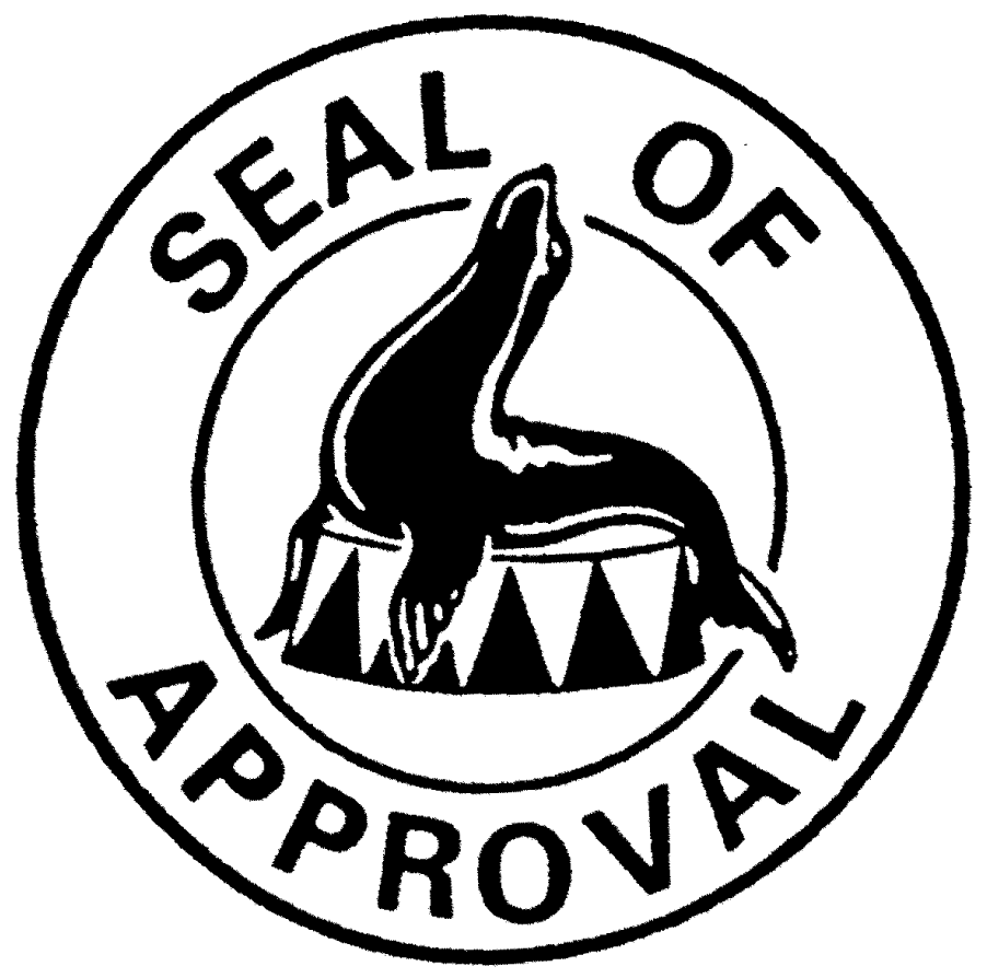 Funny Stamp Of Approval Clipart (1000x1000), Png Download