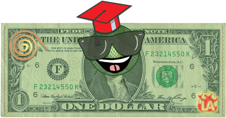 Serious Value - Jesus On The Dollar Bill Clipart (768x461), Png Download