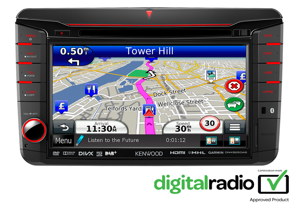 Additional Images - Kenwood 2 Din Navi Clipart (1020x700), Png Download