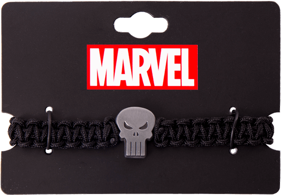 The Punisher Cord Bracelet - Marvel Studios Clipart (600x600), Png Download