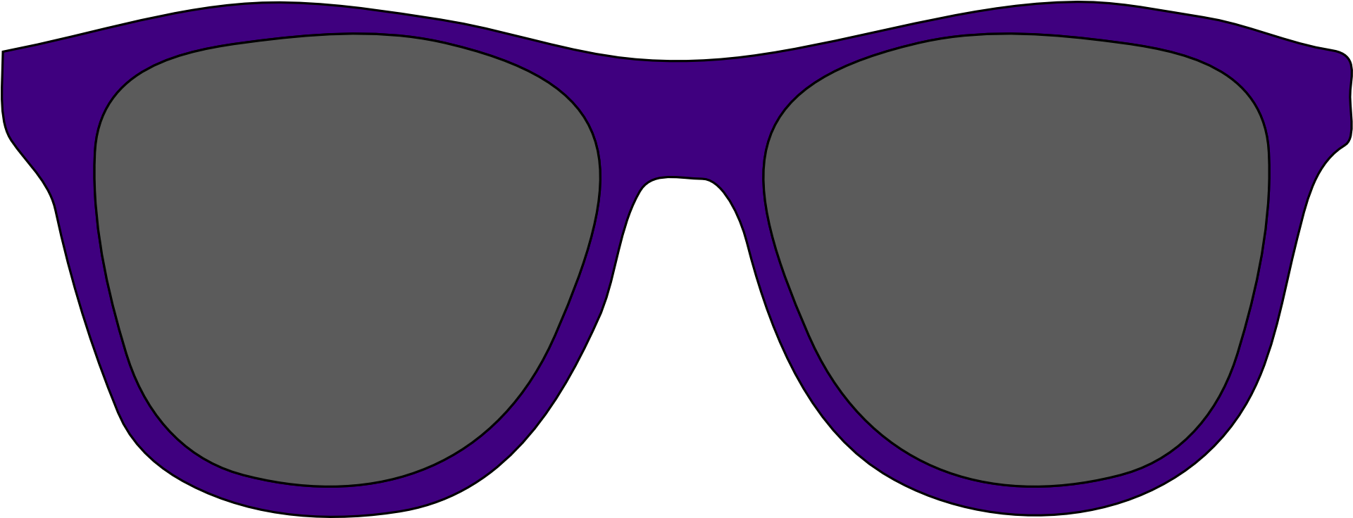Sunglasses Goggles Clip Art - Óculos De Sol Desenho - Png Download (1920x960), Png Download