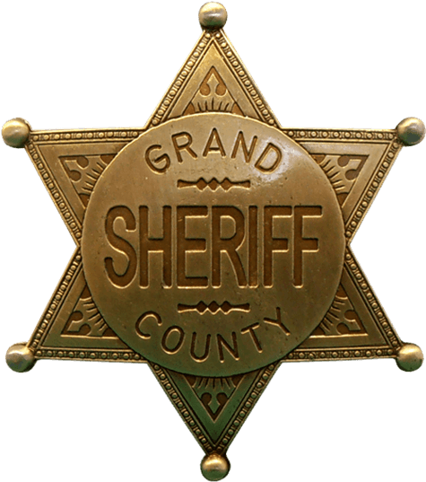 Sheriff Badge Background Png - Sheriff's Badge Vector Clipart (555x555), Png Download
