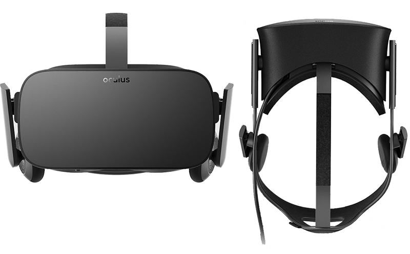 Oculus Rift Headset Support - Oculus Rift Png Clipart (800x497), Png Download