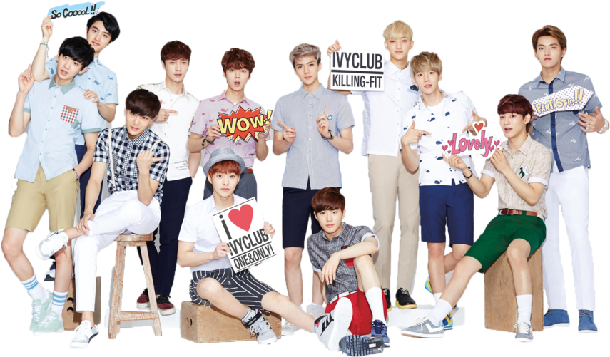 Png Exo - Logo Exo Clipart (1024x576), Png Download