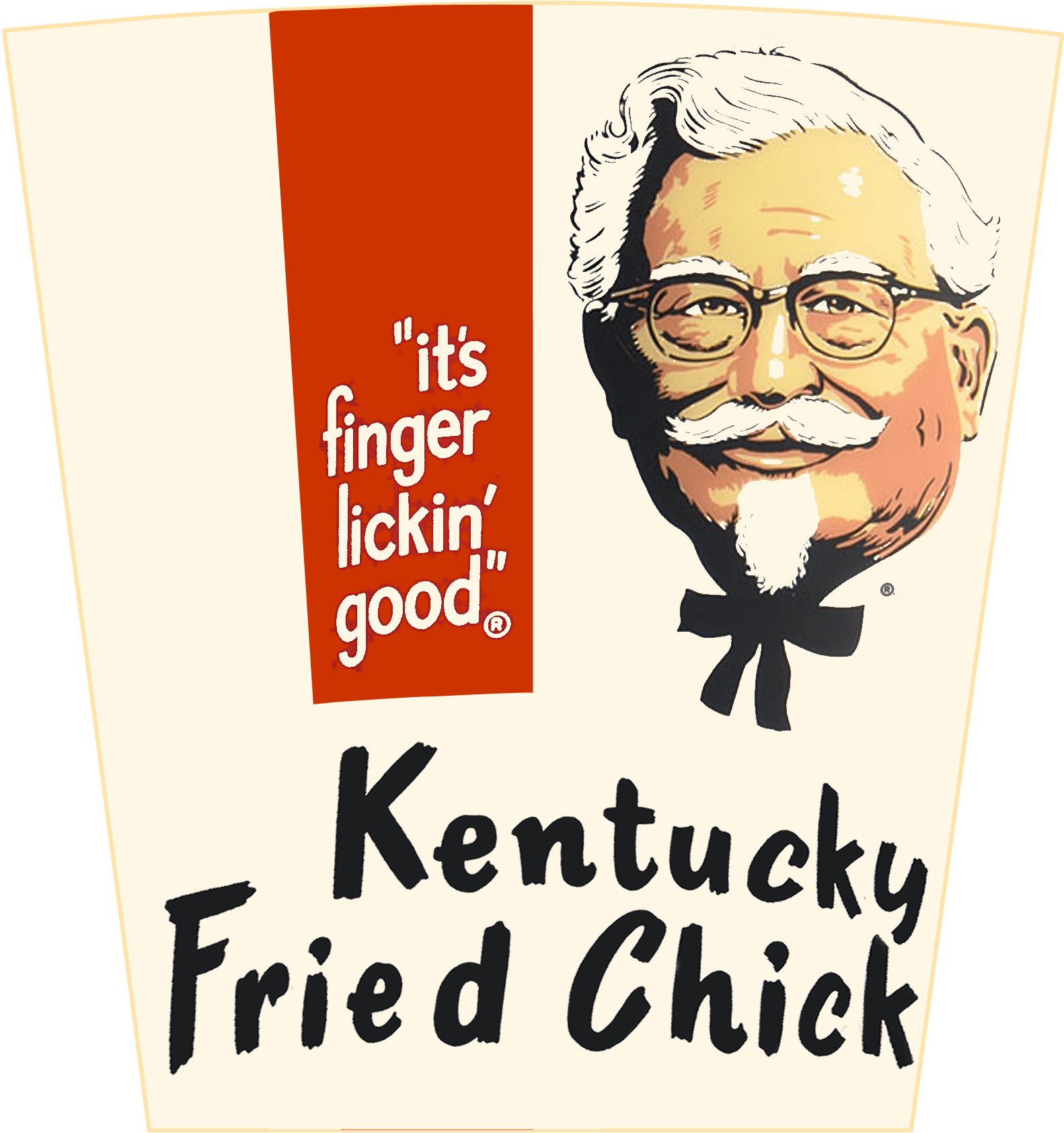 Old Kentucky Fried Chicken Bucket - Kfc Clipart (2040x2640), Png Download