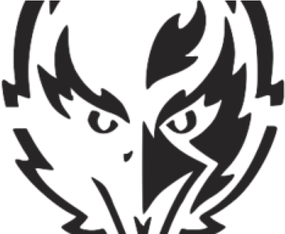 Baltimore Ravens Clipart Png - Baltimore Ravens Black And White Logo Transparent Png (640x480), Png Download