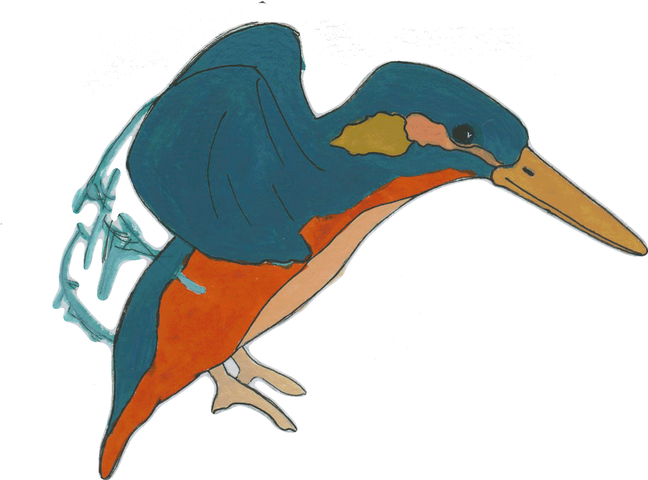 Cartoon Bird Flying Gif Www Imgkid Com The Image Kid - Cartoon Bird Fly Gif Clipart (1322x979), Png Download