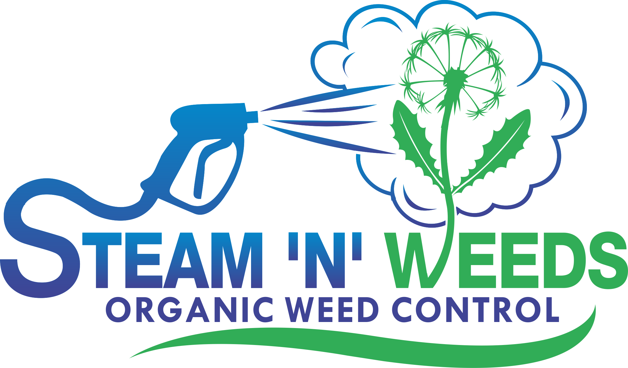 Steam N Weeds - Graphic Design Clipart (2184x1280), Png Download