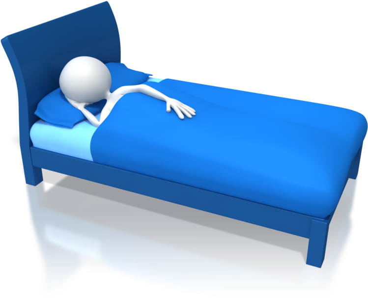 Recruitment Consultant Training - 3d Man In Bed Clipart (800x615), Png Download