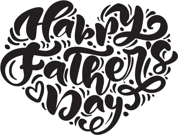 Fathers Day Greeting Quotes - Calligraphy Clipart (866x650), Png Download