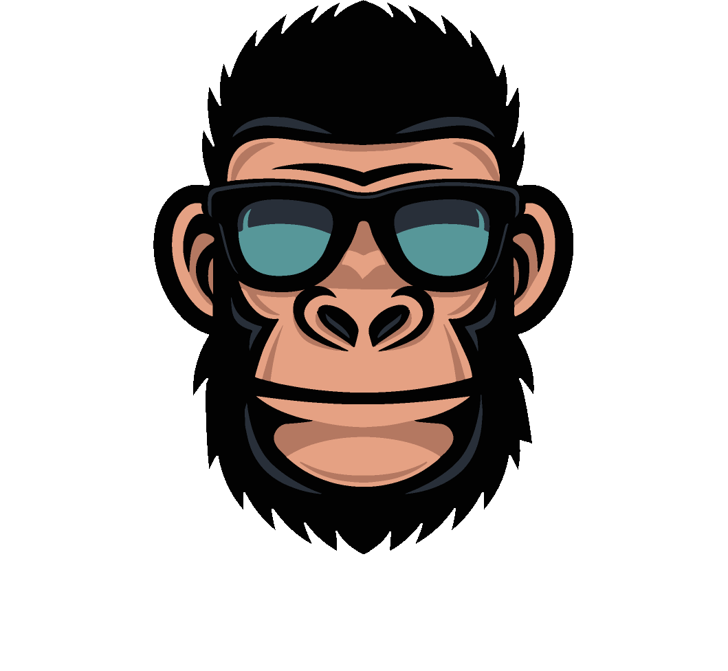 Simple, Professional Websites For Australian Small - Monkey Vector Clipart (1059x976), Png Download