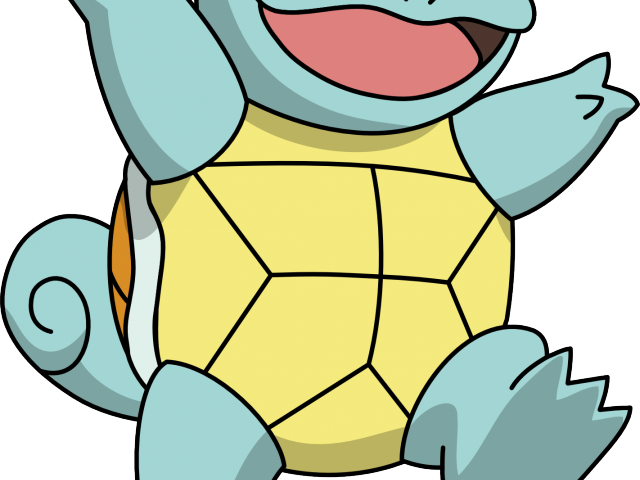 Pikachu Clipart Squirtle - Squirtle Pokemon - Png Download (640x480), Png Download
