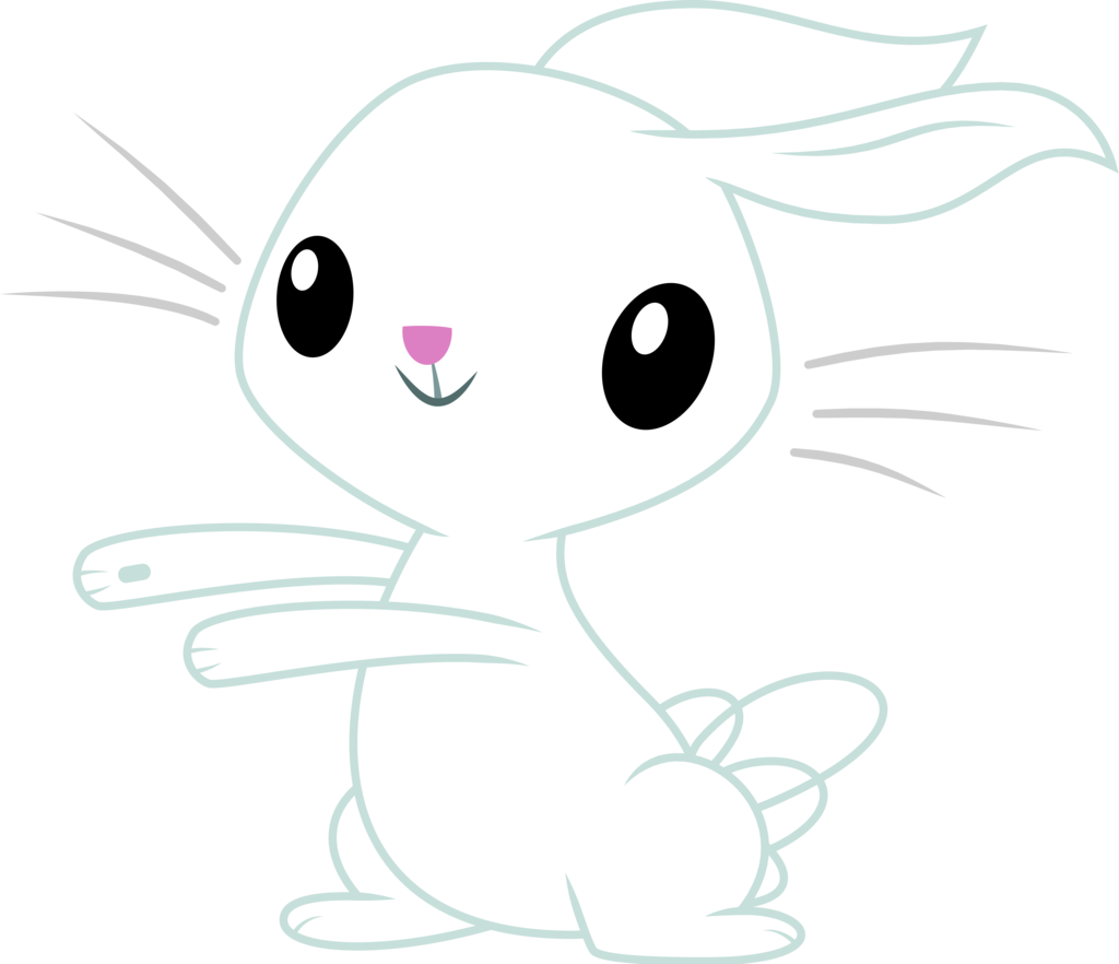 Angel Bunny, Artist - สัตว์ เลี้ยง ของ โพ นี่ Clipart (1024x882), Png Download