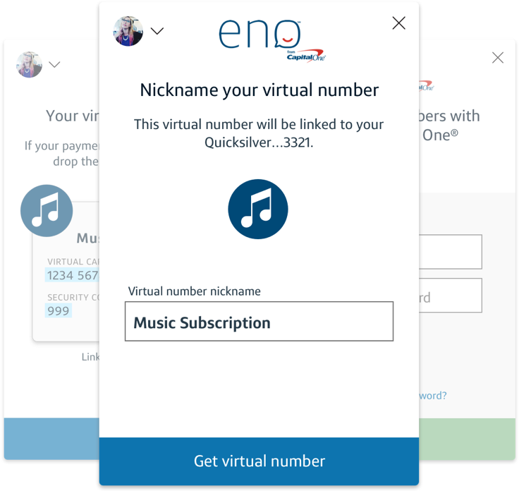 Capital One Chat - Eno From Capital One Clipart (736x696), Png Download