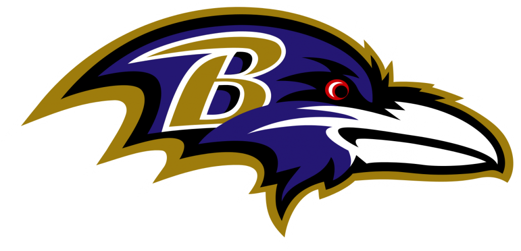 1030 X 496 6 - Baltimore Ravens Logo Png Clipart (1030x496), Png Download