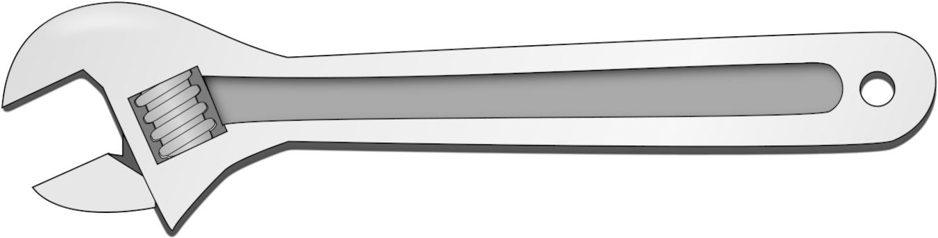 2568 X 750 2 - Clipart Tools Car - Png Download (2568x750), Png Download