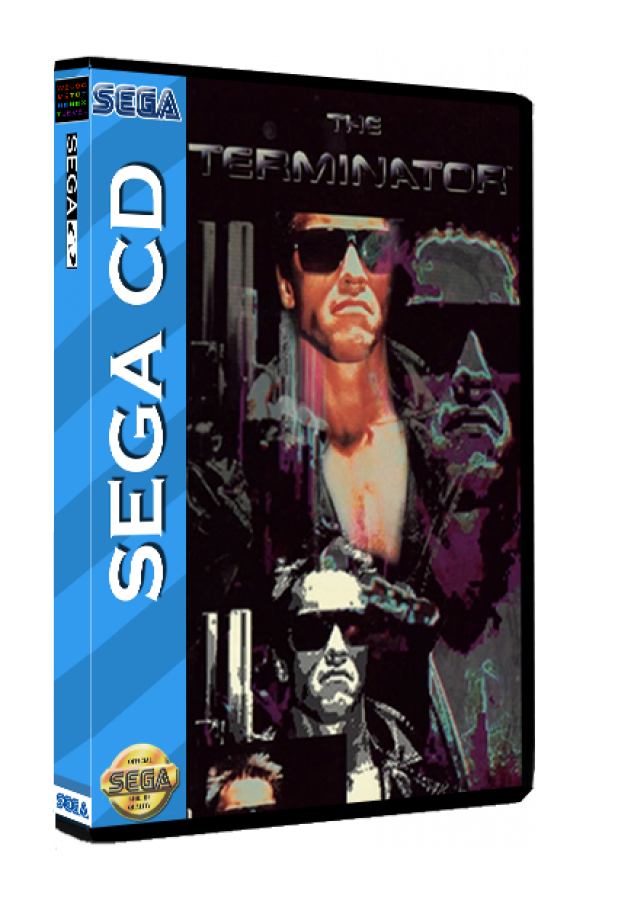Terminator Sega Cd Cover Clipart (618x898), Png Download