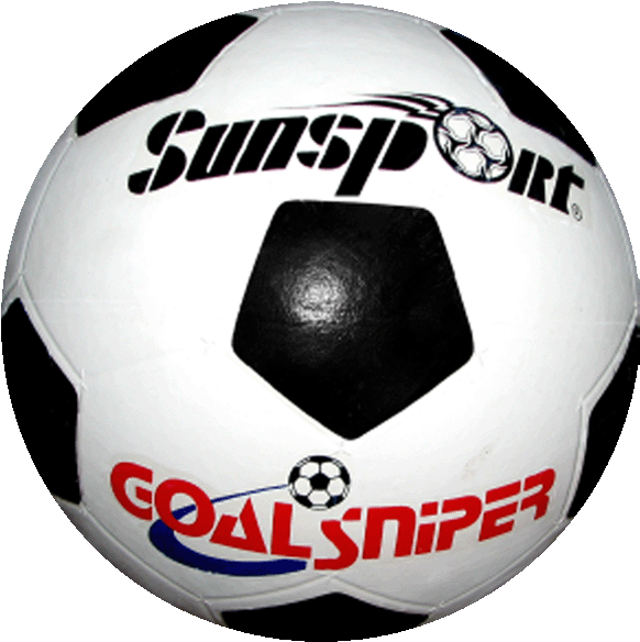 Sunsport Goal Sniper , Png Download - Soccer Ball Clipart (582x584), Png Download