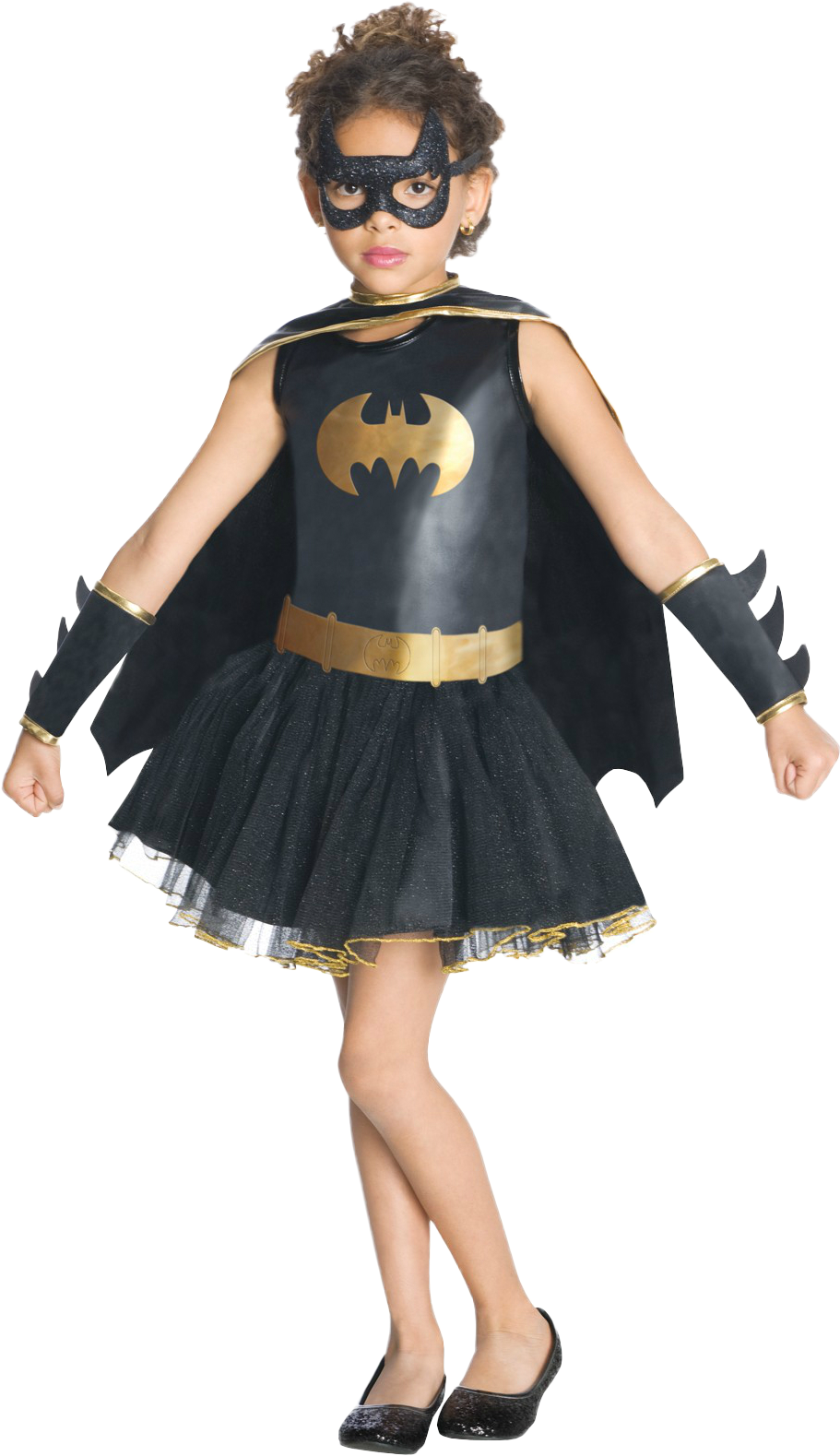 Batgirl Dress Girls Fancy Dress Comic Book Superhero - Bat Girl Costume For Kids Clipart (997x1592), Png Download