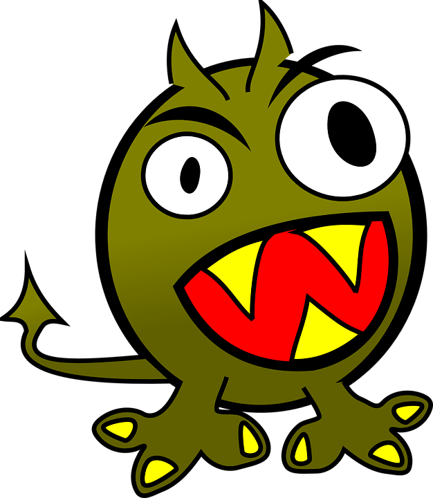 Cartoon Monster Picture - Monster Clip Art - Png Download (626x720), Png Download