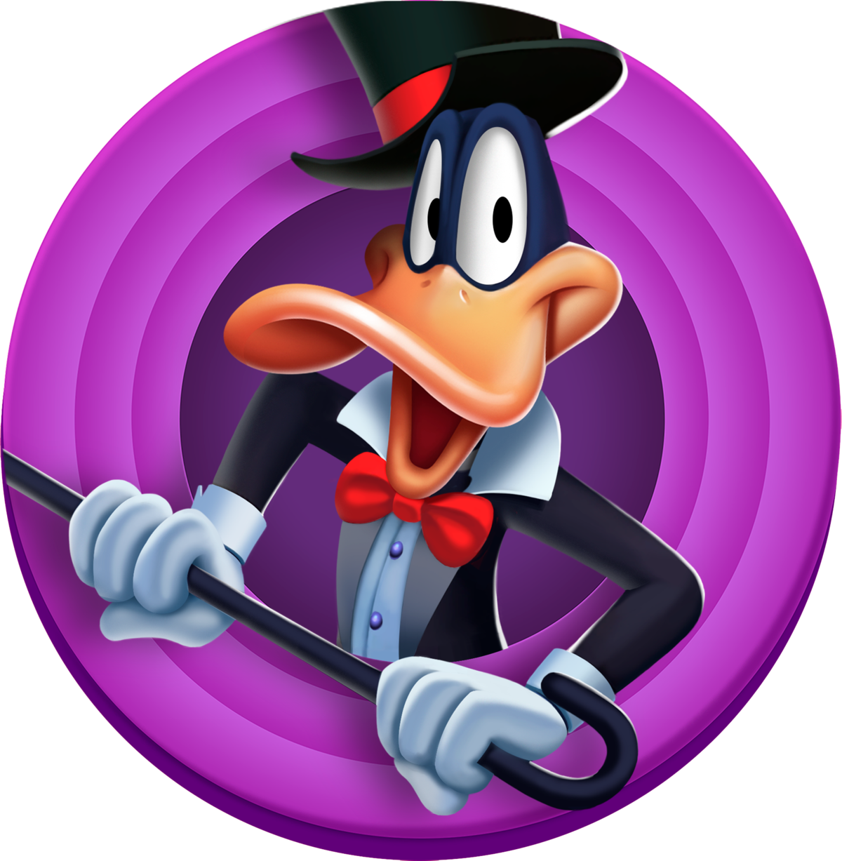 Looney Tunes World Of Mayhem Daffy Duck Clipart (1200x1227), Png Download