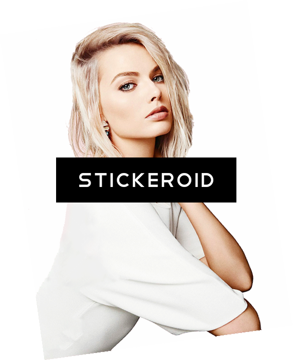 Margot Robbie Celebrity - Girl Clipart (585x720), Png Download