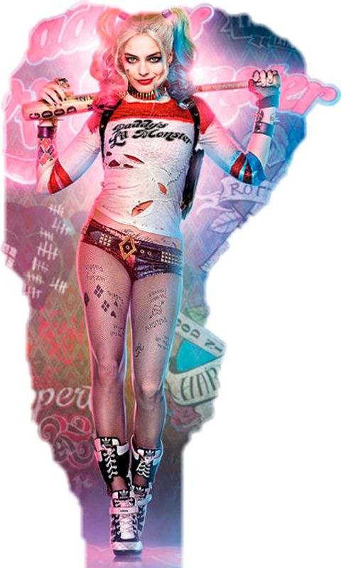 Suicide Squad Harly Quinn Clipart (480x799), Png Download