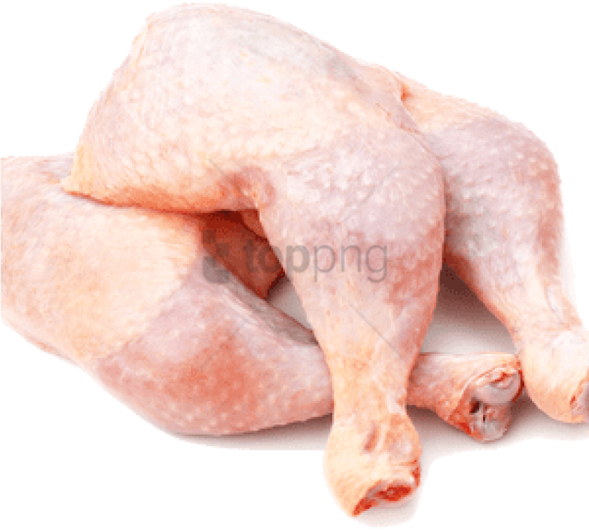 Free Png Chicken Leg Png Png Image With Transparent - Quarter Legs Clipart (850x780), Png Download