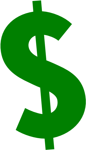 Dollar Bill Sign - Green Dollar Sign Clipart No Background - Png Download (600x594), Png Download