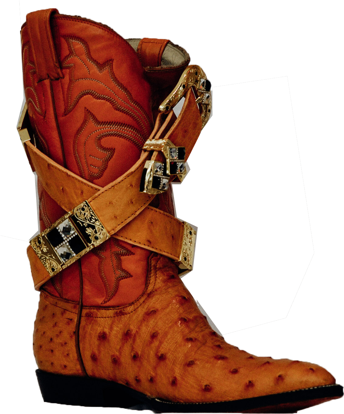 Tan Cowboy Boots - Cowboy Boot Clipart (1176x1412), Png Download