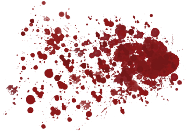 Graffiti Clipart Red Splatter - Blood Splatter On Screen Png Transparent Png (640x480), Png Download