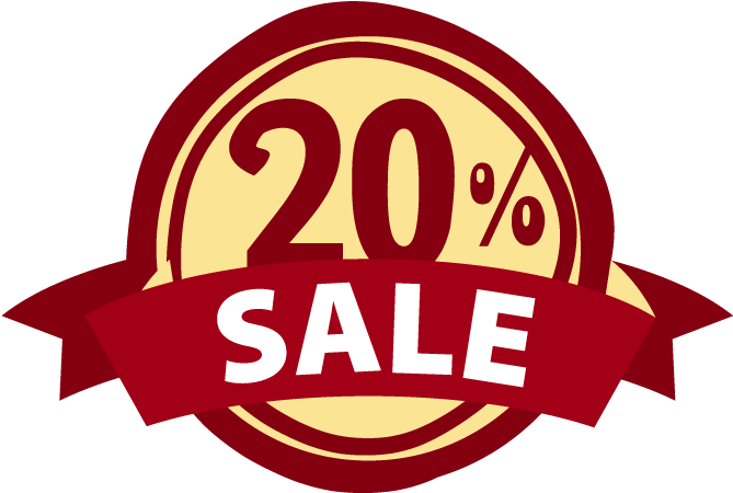 680 X 460 13 - 20 Percent Off Sign Clipart (680x460), Png Download