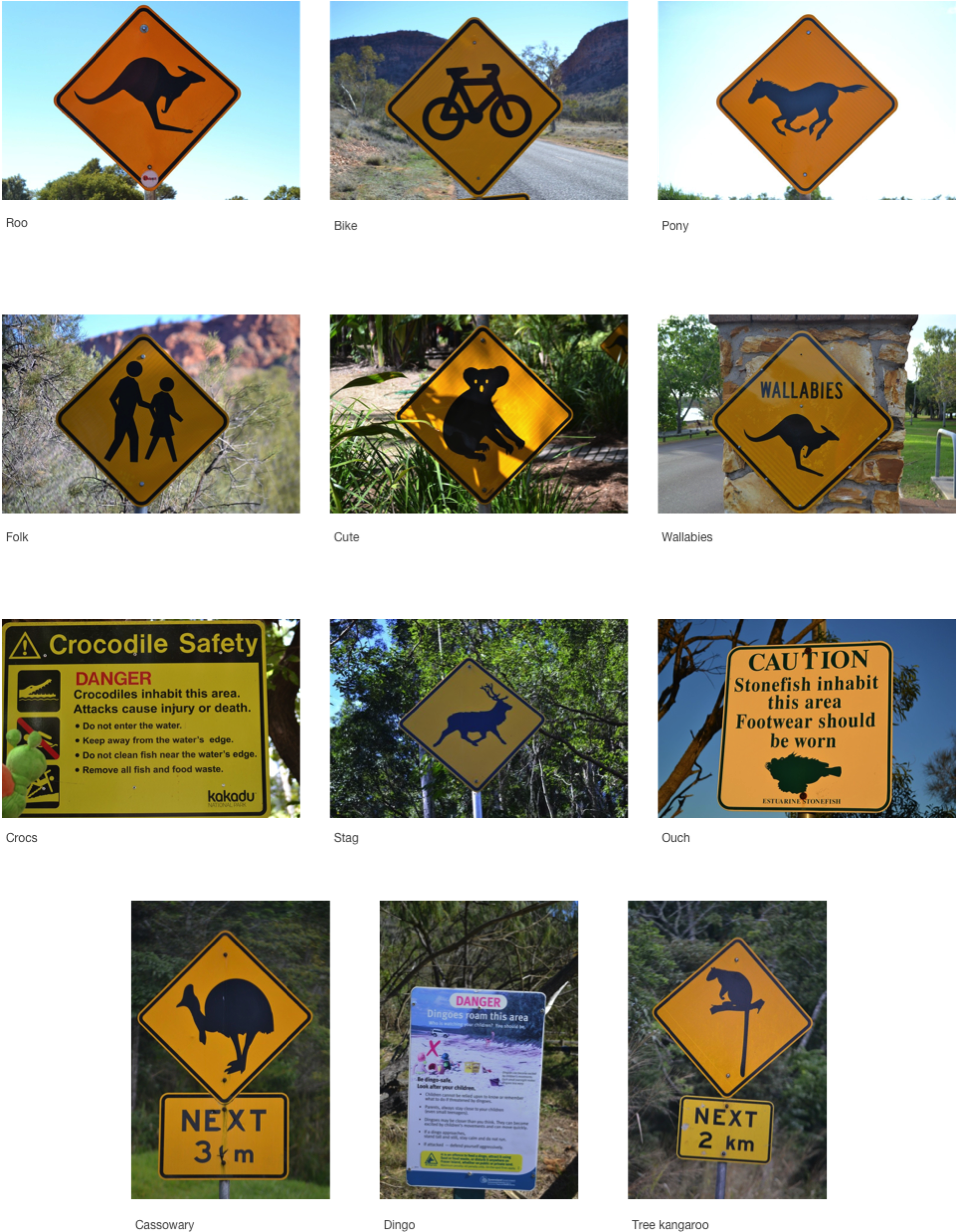 Australian Wildlife Warning Signs - Cape Tribulation, Queensland Clipart (957x1232), Png Download