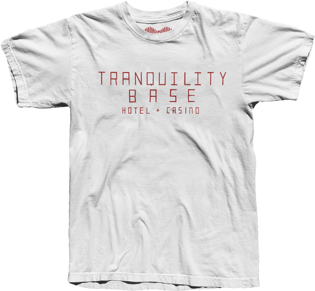 'tranquility Base Hotel Casino' T-shirt - Fuck Art Lets Dance Madness Shirt Clipart (1100x1000), Png Download