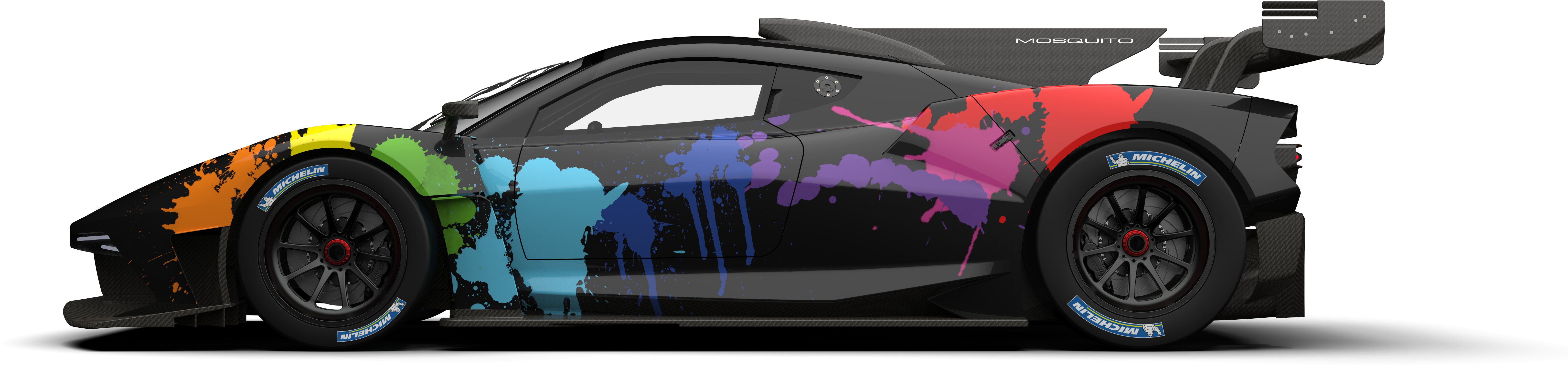 Be An Artist - Performance Solution Mosquito Car Clipart (7000x2317), Png Download