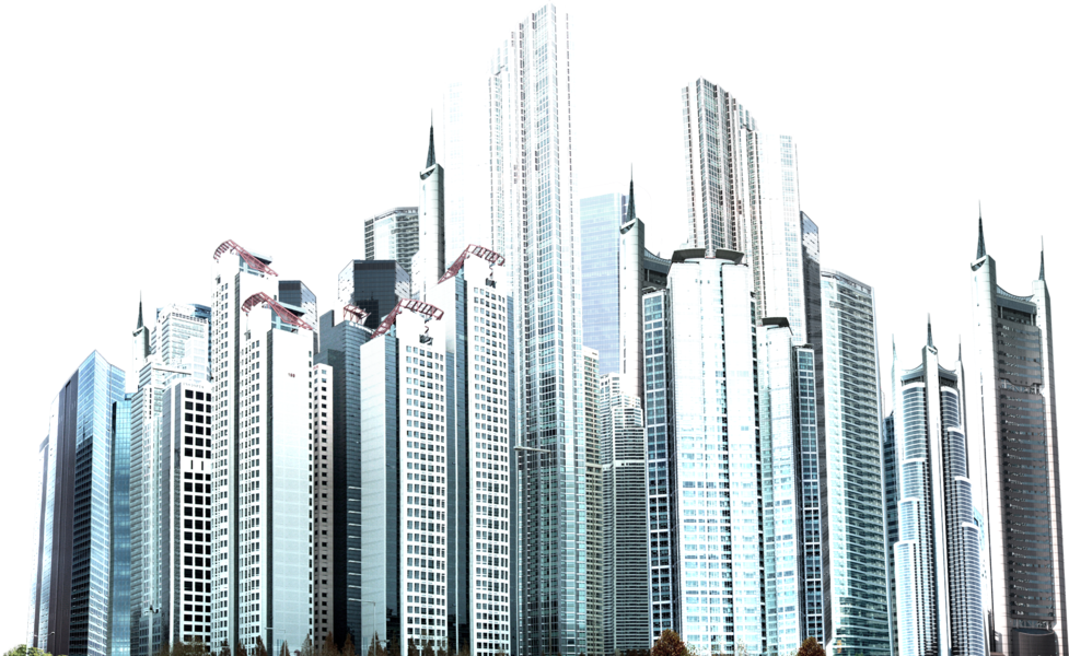 977 X 600 8 - High Rise Buildings Png Clipart (977x600), Png Download