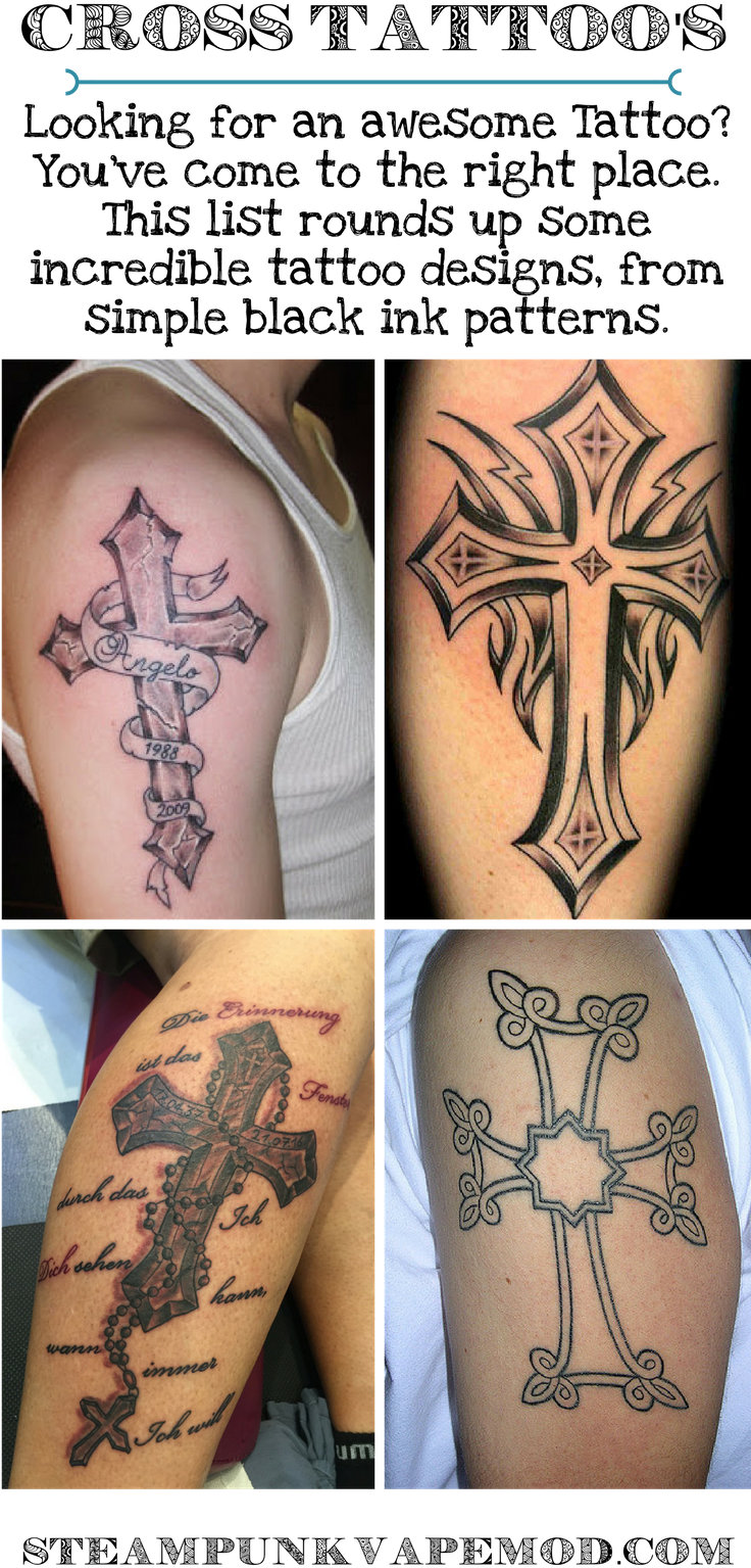 Cross Tattoos Cross Tattoos, Henna, Future Tattoos, - Tattoo Clipart (735x1600), Png Download