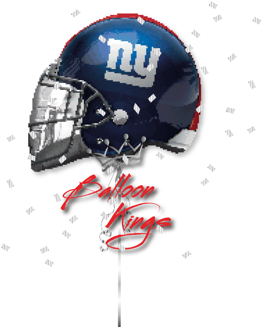 New York Giants 50cm Mylar Balloon , Png Download - San Francisco 49ers Clipart (840x1048), Png Download