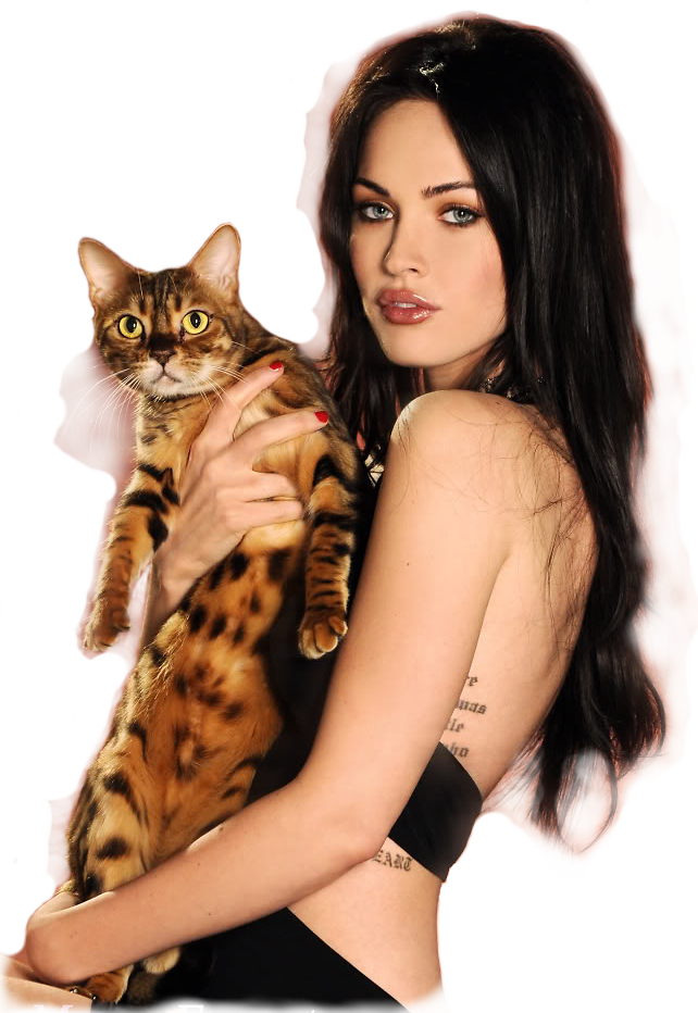Reklama - Megan Fox 2009 Photoshoots Clipart (642x932), Png Download