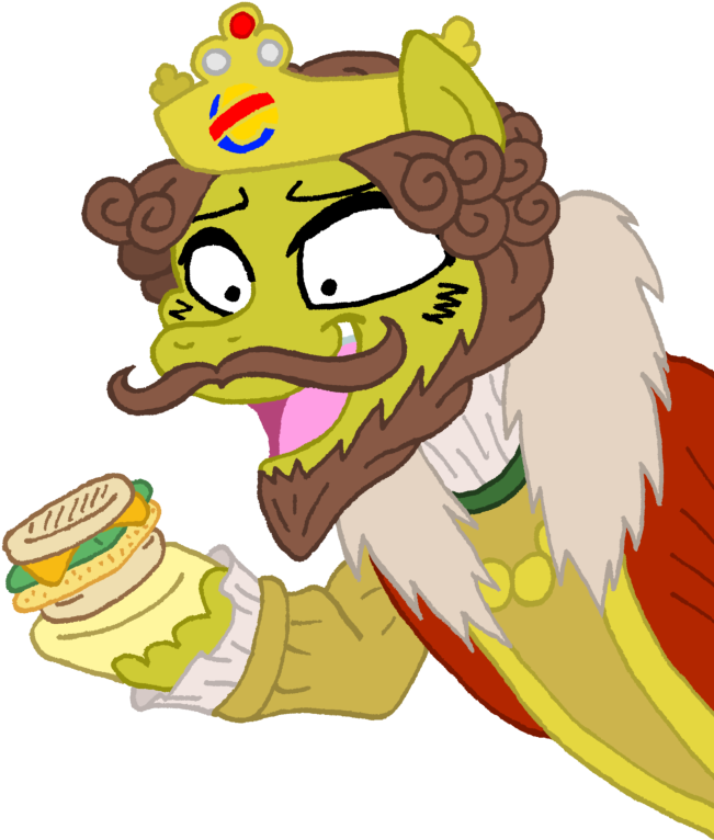Hamburger Scootaloo Pony Yellow Mammal Vertebrate Cartoon - Pony King Clipart (667x789), Png Download